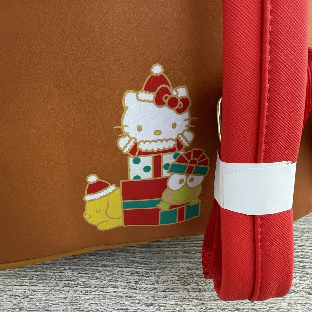 Hello Kitty & Friends Gingerbread House Mini Backpack Loungefly Christmas NWT